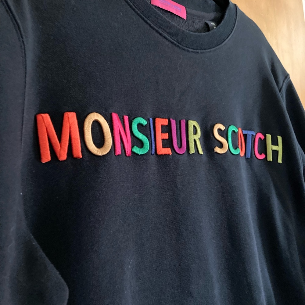 Monsieur Scotch Crewneck Sweatshirt XL
